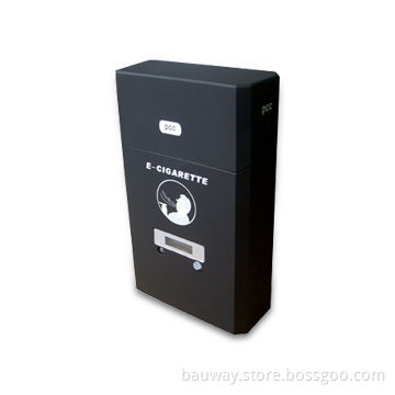 Rechargeable PCC E-cigarette Case, Easy to Carry, Available in Black, Can Hold Accessories